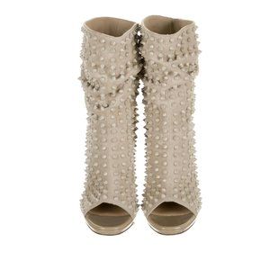 CHRISTIAN LOUBOUTIN Guerilla Spike Accents Boots